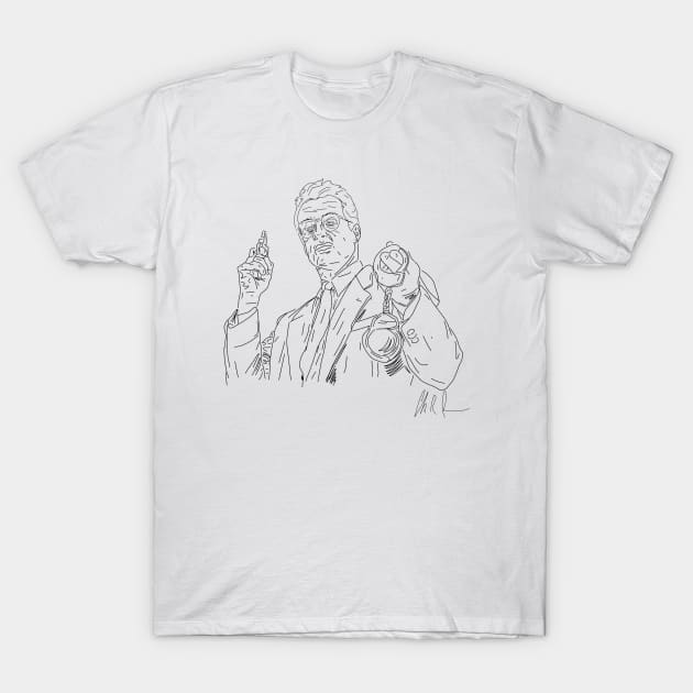 Tango & Cash: Sly StalloUTLINE T-Shirt by 51Deesigns